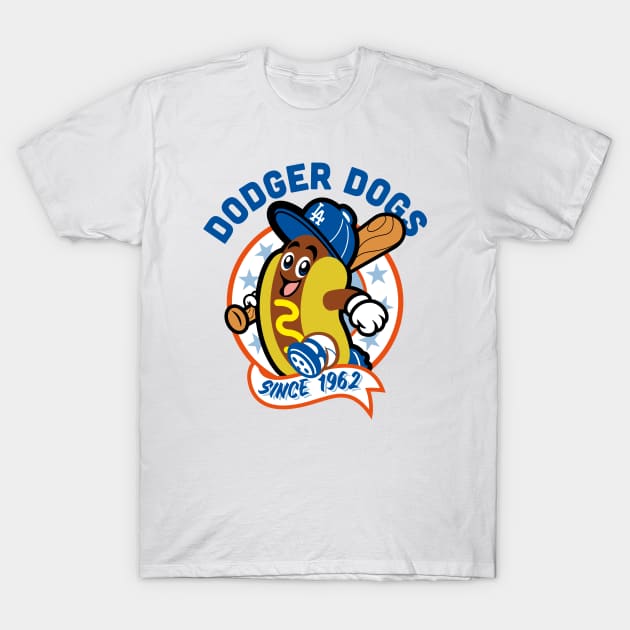 Dodger Dogs Slugger T-Shirt by ElRyeShop